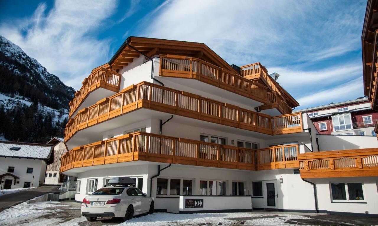 Top View Ferienapartment Mathias Sölden Exterior foto